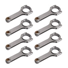 Racing H-beam Connecting Rods For Chevy Sbc 305 350 400 5.7l 6.6l Arp 2000 Bolts