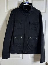 Patagonia Better Sweater Field Jacket Fleece Snap Utility Black Womens XL