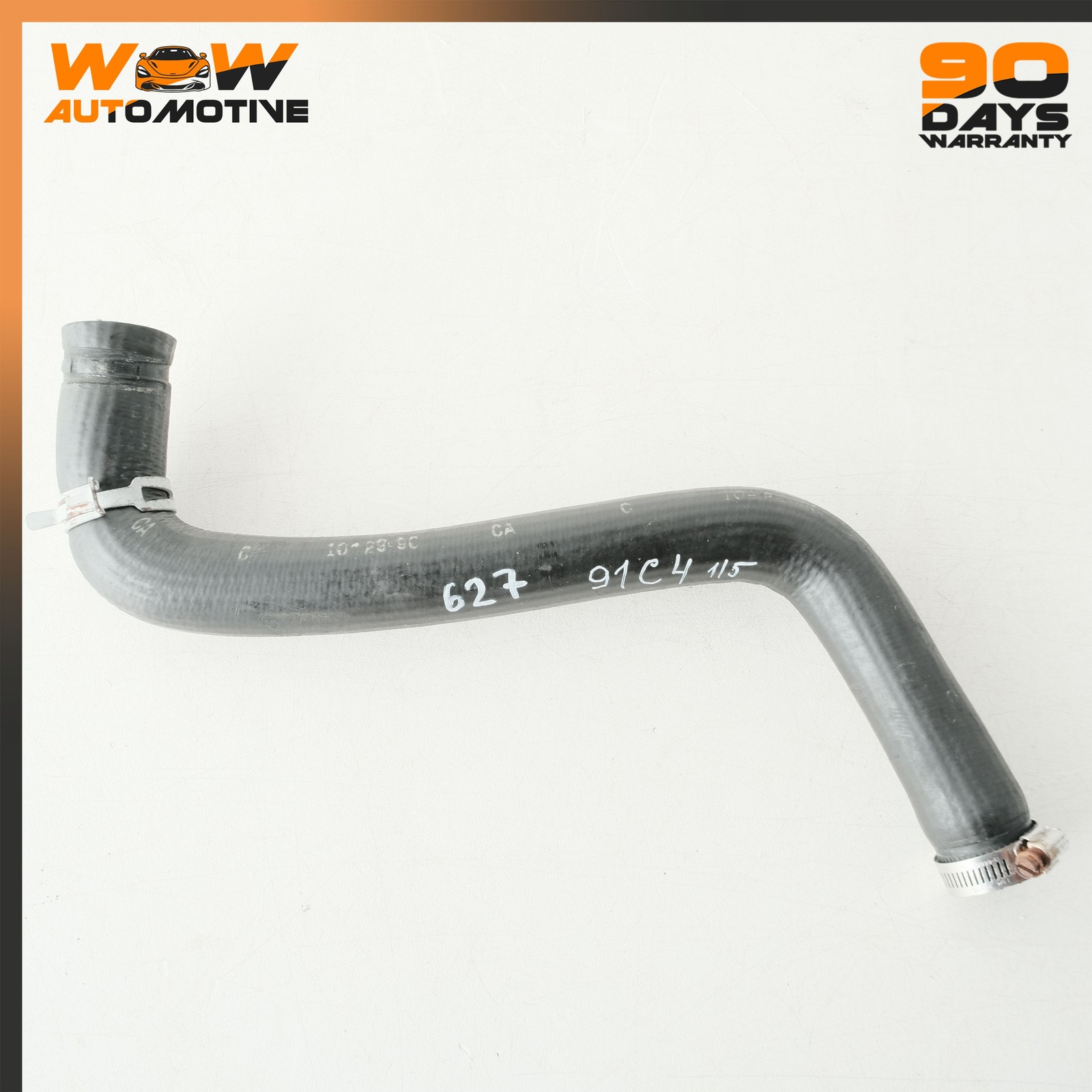 90-91 CHEVROLET CORVETTE C4 5.7L ENGINE COOLANT HOSE PIPE LINE SET OEM