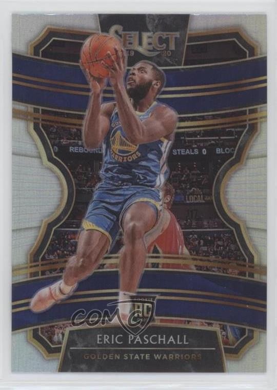 2019-20 Panini Select Concourse Silver Prizm Eric Paschall #12 0h7d