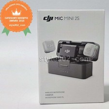 Genuine DJI Mic Mini 2S 2 TX  1 RX  Charging Case Microphone - FedEX