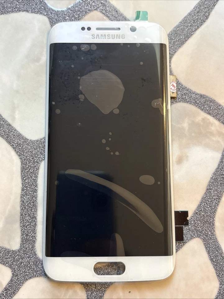 Ecran complet Original pour Samsung Galaxy S6 Edge (SM-G925F) - Blanc - Photo 1/2