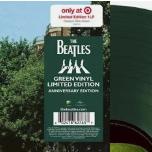 THE BEATLES ABBEY ROAD Limited Edition GREEN VINYL Giles Martin Remaster SEALED - Image 2 of 3