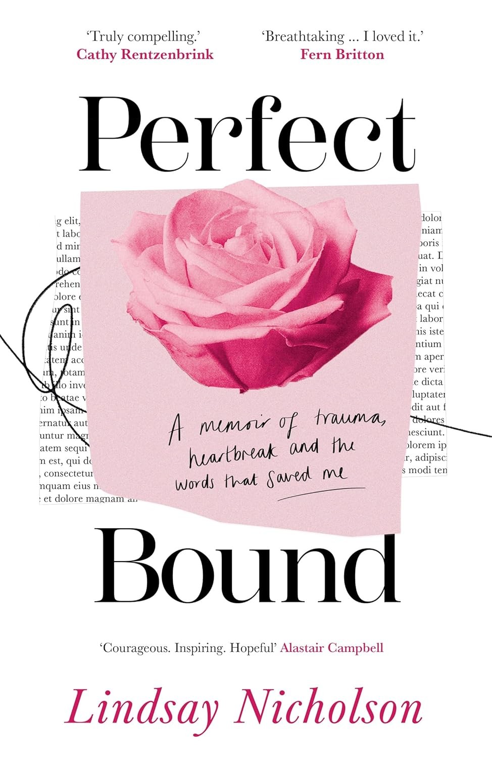 Perfect Bound: A new 2024 memoir of trauma, heartbreak and recovery [hardcover]
