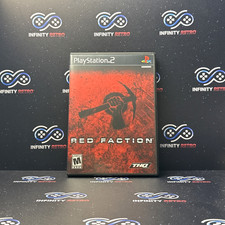Red Faction Sony PlayStation 2 PS2 CIB Complete Refurbished Tested Free Shipping