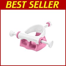 Pink Bath Seat with Secure Suction Cups