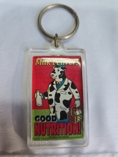 Vintage 90s Milk Key Chain 
