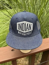 INDIAN MOTORCYCLE HI PROFILE DENIM TRUCKER HA...