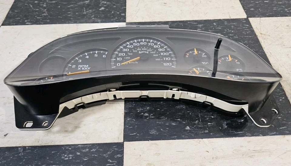 Chevy Truck 2003-2006 velocímetro grupo identificación de EE. UU. 15224142 05 AVALANCHE 2500 Foto 4 de 4