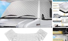 Car Windshield Snow Cover for Ice and Snow, 4 Layer Front Window UV Sunshade