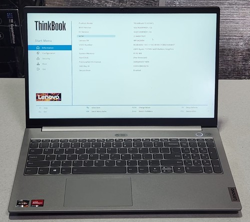 Lenovo ThinkBook 15 G3 ACL 15,6" AMD Ryzen 7 5700U 8GB SDRAM Notebook Laptop