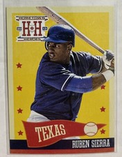2013 Hometown Heroes Baseball Ruben Sierra Card #104 Complete Your Set! ⚾️
