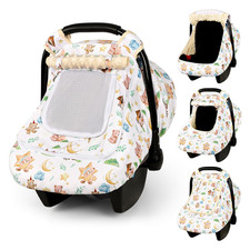 Car Seat Cover Baby Summer Carseat Covers Baby Girl Easy Access Carseat Canopy Car Seat Cover Baby Summer Carseat Covers Baby Girl Easy Access Carseat Canopy