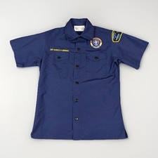 Boy Scouts of America Official Youth Uniform Shirt Youth Medium Patches USA