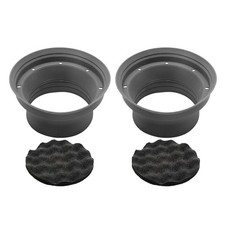 SPB65 Foldable Silicone 6.5 Car Speaker Baffle Kits with Egg Crate Foam for