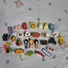 Erasers IWAKO Made in Japan Japanese Puzzle Eraser Lot