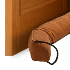 Door Sweep for Bottom of Door, 36" x 3" Door Draft Stopper, Brown