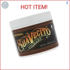 Suavecito Pomade For Men - Medium Hold Shine Water Based oz Pack Wax Like Flake