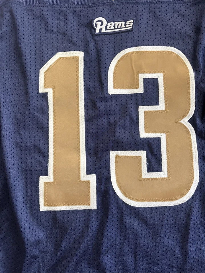 VTG Authentic Reebok Kurt Warner #13 St Louis Rams Jersey Sz 56 XXXL - Image 2 of 4