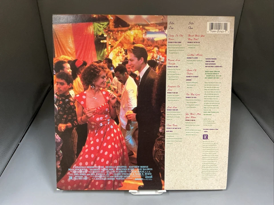 Music From The Film Married To The Mob 1988 Reprise 1-25763 / Free Shipping - Image 2 of 4