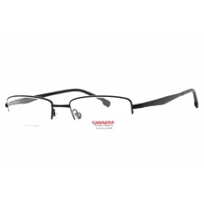 Carrera Men's Eyeglasses Matte Black Metal Half Rim Frame CARRERA 8860 0003 00