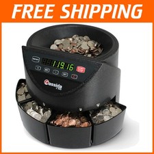 Electronic Coin Counter Sorter LED Display 1¢-25¢