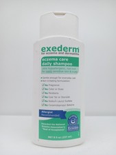 Exederm Shampoo for Eczema & Seborrheic Dermatitis, 8 Fl Oz, Ultra Sensitive... 