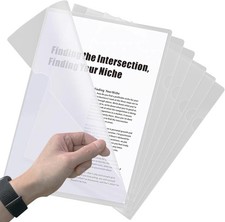 Klarsichth&uuml;llen A4 seitlich offen, 30 St&uuml;ck, extra stark 180 &micro;m, glasklar