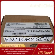 1 PCS New Factory Sealed AB 1769-PA4 /A CompactLogix Power Supply 1769PA4 In US
