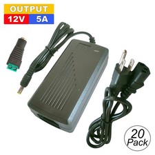 12V 5A LED Power Supply - AC 110V To DC 12V Adapter Transformer for Led Lights