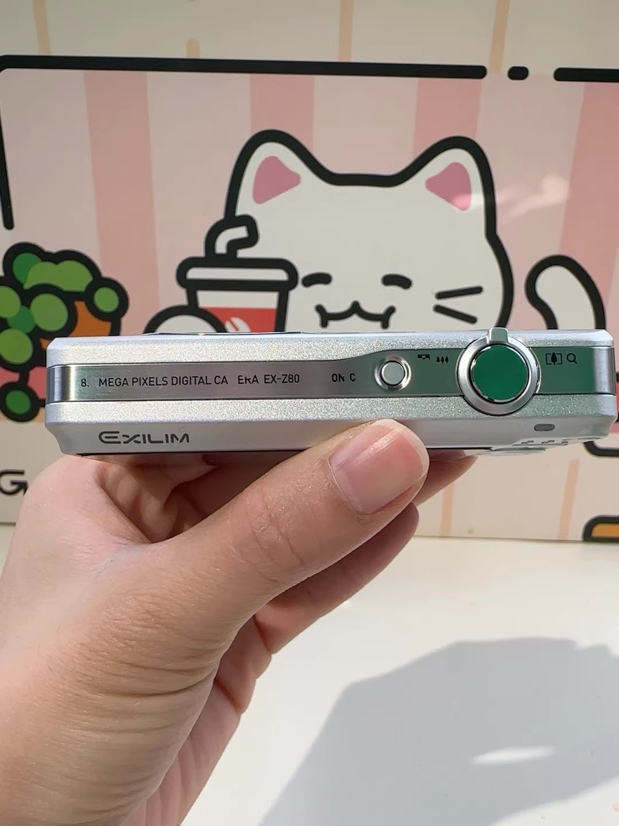 CASIO EXILIM EX-Z80 Silver Digital Camera 8.1MP 3x Optical Zoom | eBay