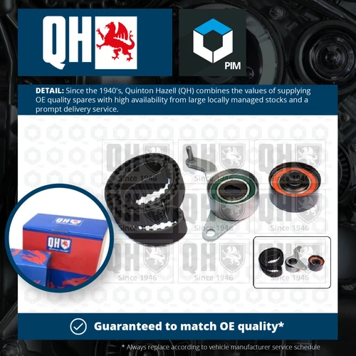 Timing Belt Kit QBK338 Quinton Hazell Set Genuine Top Quality Guaranteed New - Imagen 1 de 3