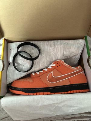 Nike SB Dunk Low Concepts Orange Lobster 46 DS Original