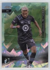 2021 Topps Chrome MLS Sapphire Edition Green 48/75 Emanuel Reynoso #106 0c2