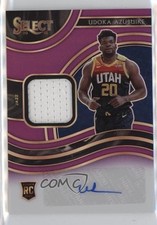2020-21 Panini Select Rookie Jersey Purple Prizm 27/99 Udoka Azubuike Auto 1cc0