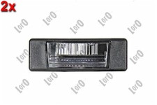 2x Kennzeichenleuchte Für NISSAN Juke Nv200 Evalia Pulsar 06-19 265103BB0A