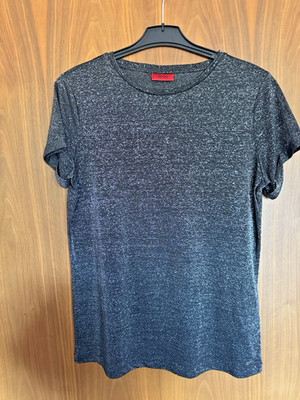 Boss Hugo Boss T-Shirt Schwarz/Glitzer XL -NEU-