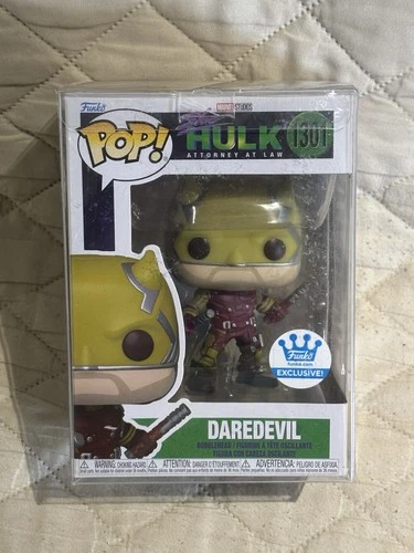 Funko Pop! Vinyl: Marvel She-Hulk Daredevil Funko Shop Exclusive #1301 NEW + CAS