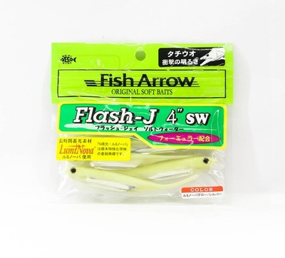 Fish Arrow Soft Köder Flash J SW 4 Zoll 5 Stück per pack #L134 (1797)