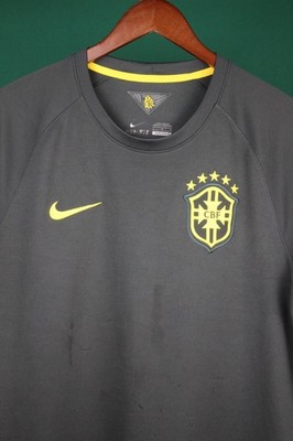 2014年Nike ブラジル代表 シャツ AUTHENTIC Brasil Jersey Team Authentic Nike Size Large 2014 WORLD CUP | eBay