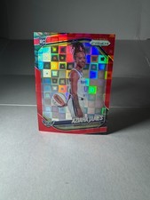Aziaha James 2025 Panini Prizm WNBA #141  Red Pandora Prizm RC Wings /199