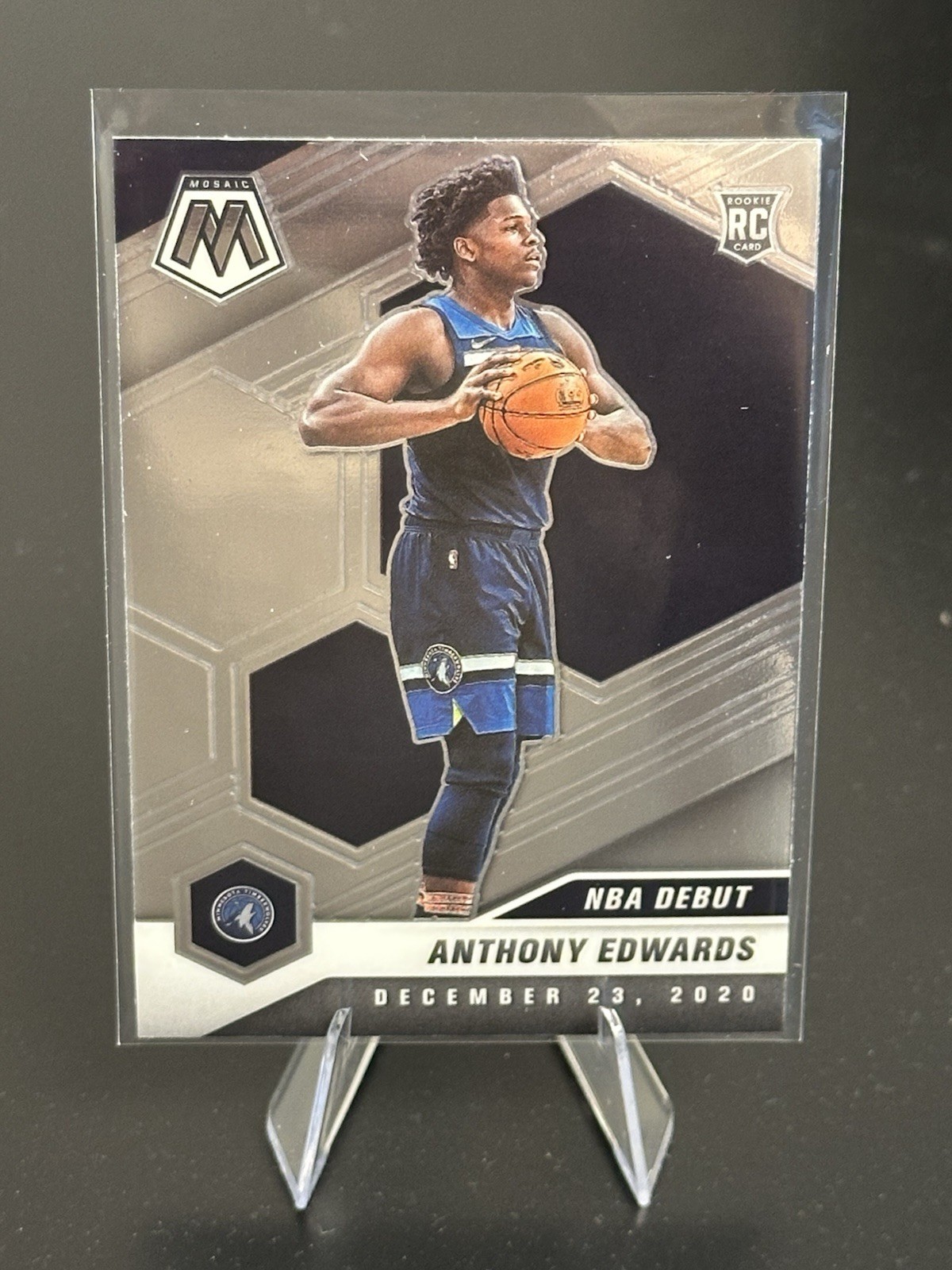 2020-21 Panini Mosaic - NBA Debut Anthony Edwards #261 (RC)