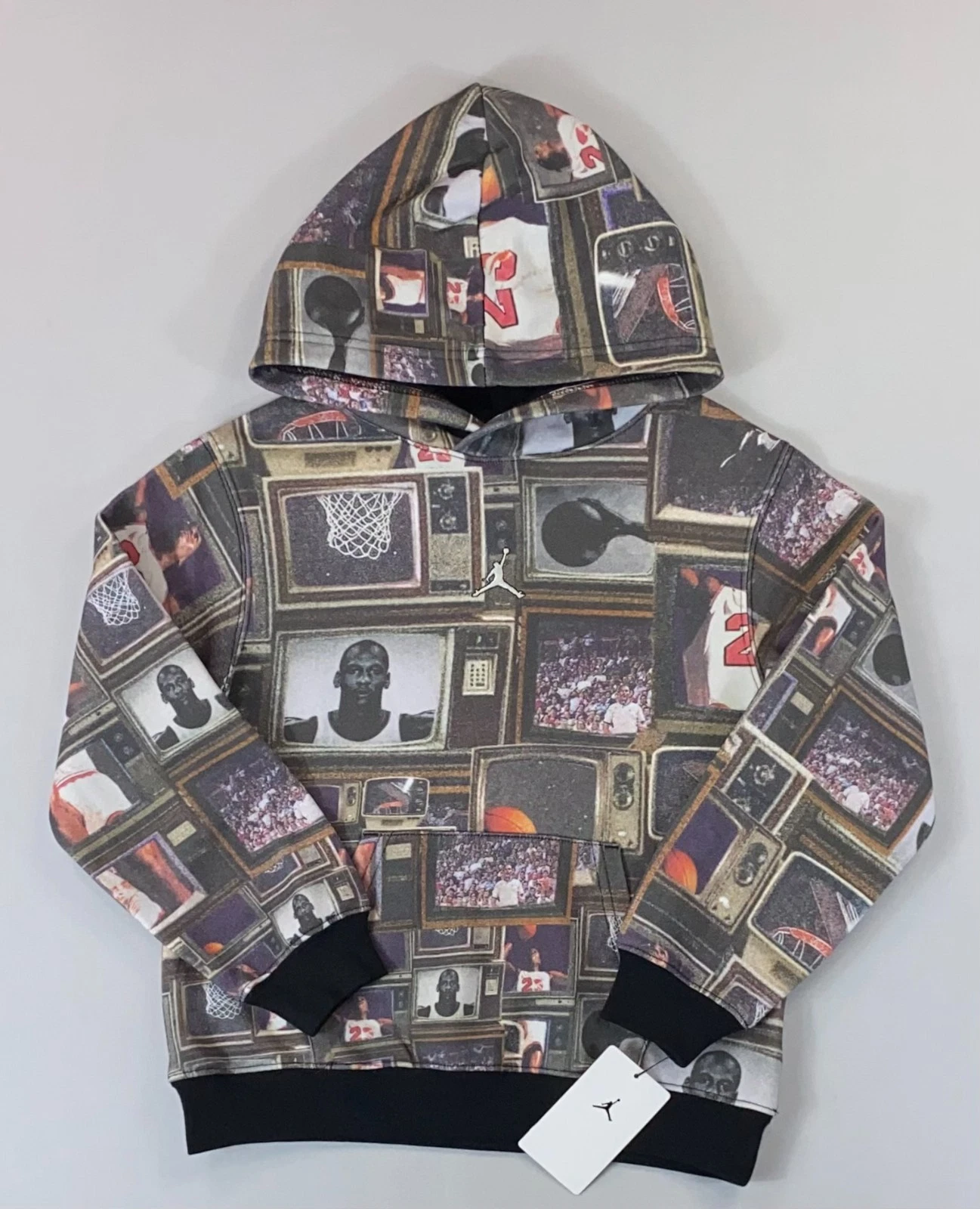 Boy's Youth Nike Jordan Brooklyn Printed Fleece Lined Hoodie NEW
Opens in a new window or tab