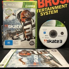 Skate 3 W.Manual Microsoft Xbox 360 PAL LIKE NEW TESTED FREE TRAKCED POSTAGE