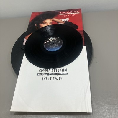 GLORIA ESTEFAN & MIAMI SOUND MACHINE - Let It Loose -  12'' Vinyl Record LP.