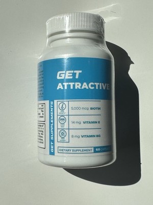 Get Supplements - Get Attractive - Biotin Vitamin E Vitamin B6 EXP 2/27