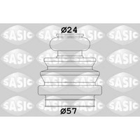 Sasic Achsmanschette Satz Getriebeseitig Passend FüR Audi A3 Seat Leon Toledo SK