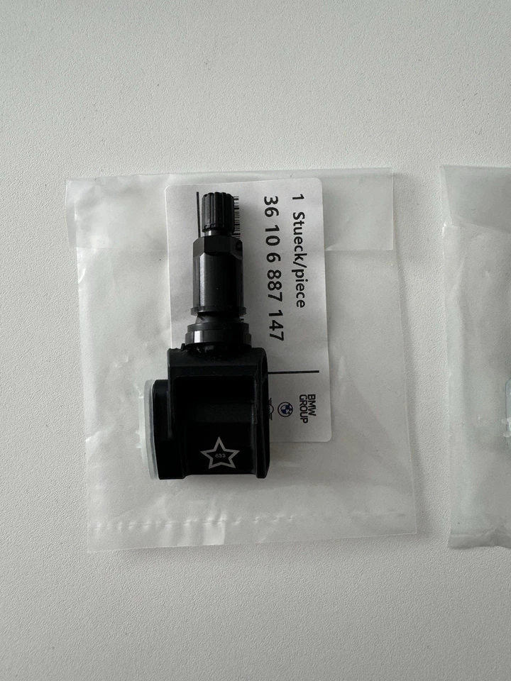 4x Original BMW Reifendrucksensoren 5er G30 G31 F40 3er G20 X3 G01 X5 G05 RDK - Bild 2 von 3