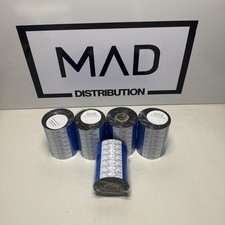 5 Wax Thermal Transfer Ribbon for Zebra Printer 102mm x 450M 4.02" x 1476" Roll