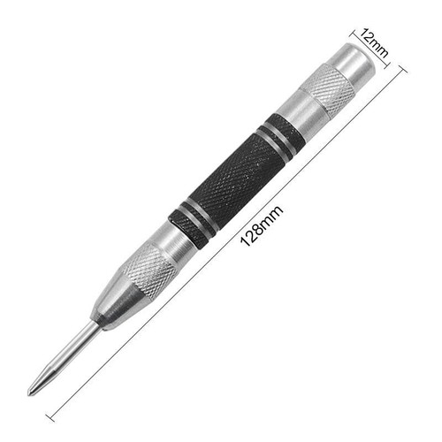 Automatic Center Punch Spring Loaded Tool for Metal Wood Glass Drilling - Picture 14 of 26